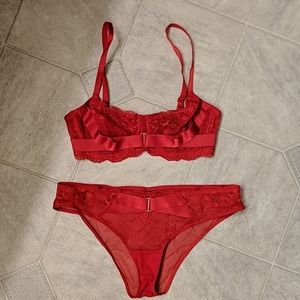 Adore Me Red Lingerie